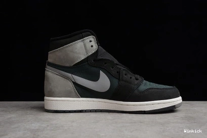 DB2889-001 GREY RETRO 1 HIGH ELEMENT GORE-TEX JORDAN PARTICLE BLACK 0924
